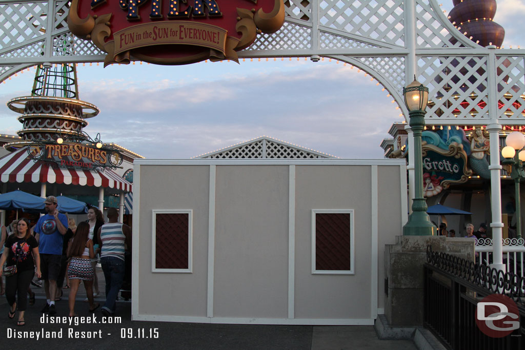 Work still going on around the Boardwalk.