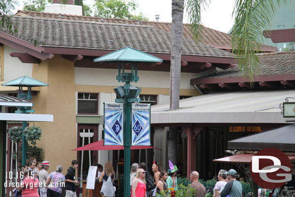 No Halloween banners in Downtown Disney this year.