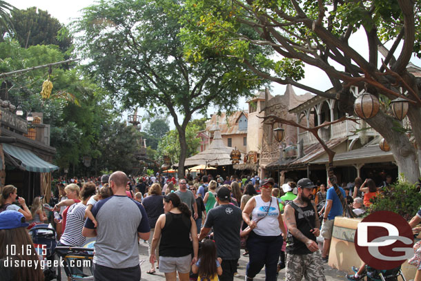 Adventureland crowded as always.