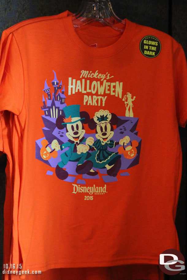 The 2015 Halloween Party shirt.