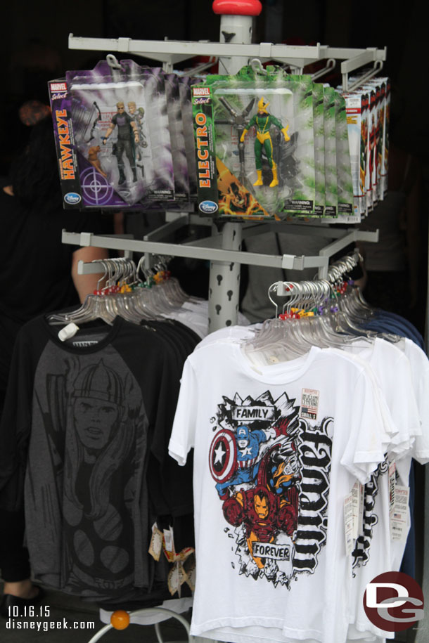 Random Marvel merchandise as I walked by.