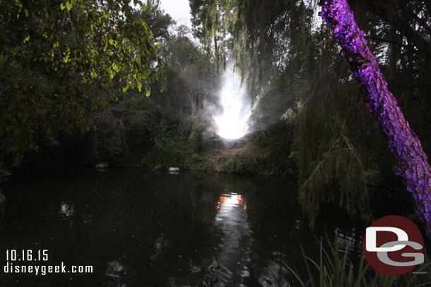 The old tunnel across from Big Thunder.