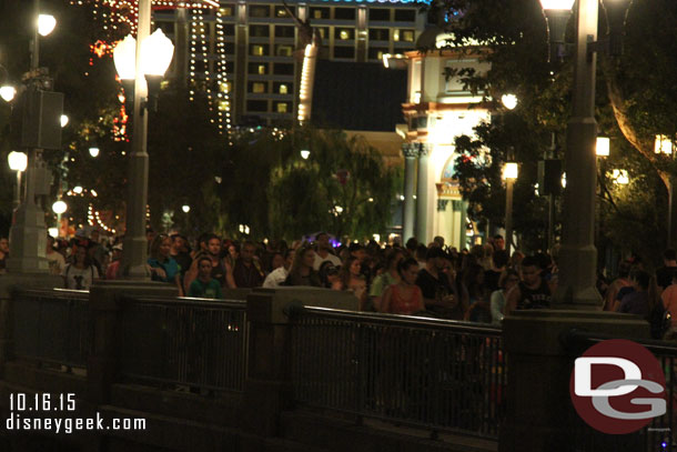 As I mentioned the park felt very crowded.  Lines were long for food and the restrooms.