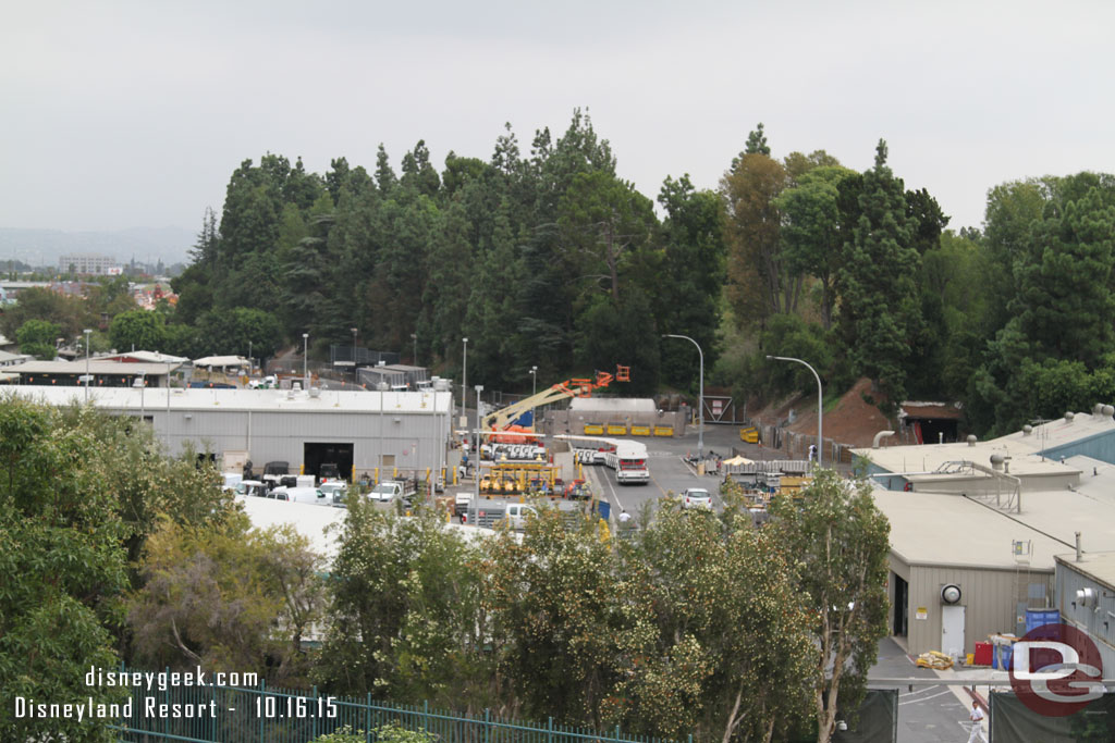 Speaking of Star Wars Land.. in a few months we should start to see clearing here.