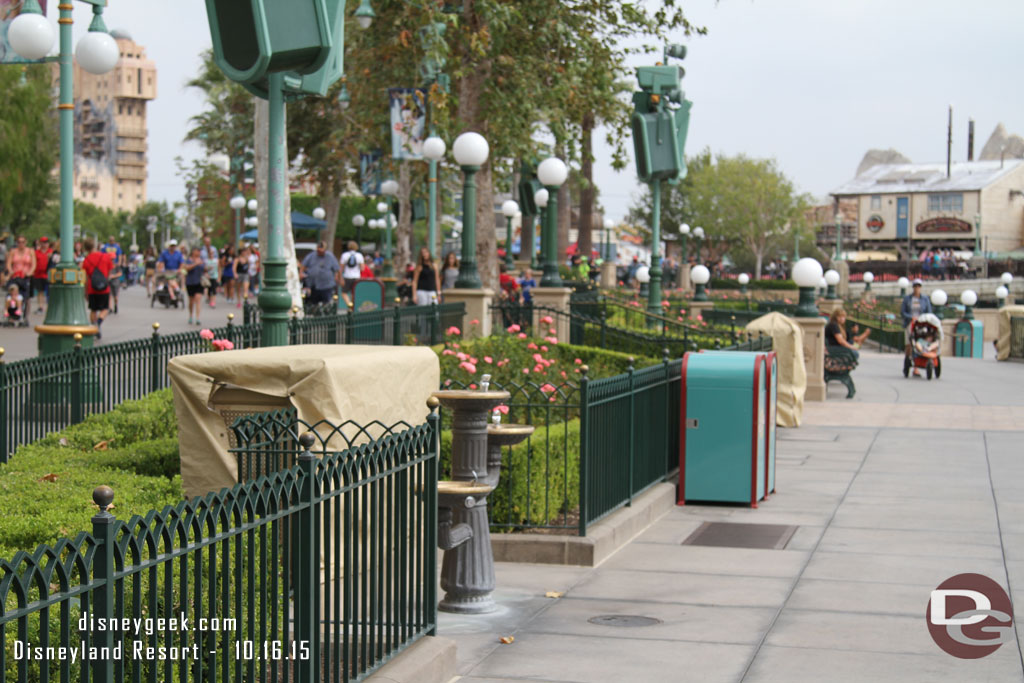 More renovation work going on in Paradise Park