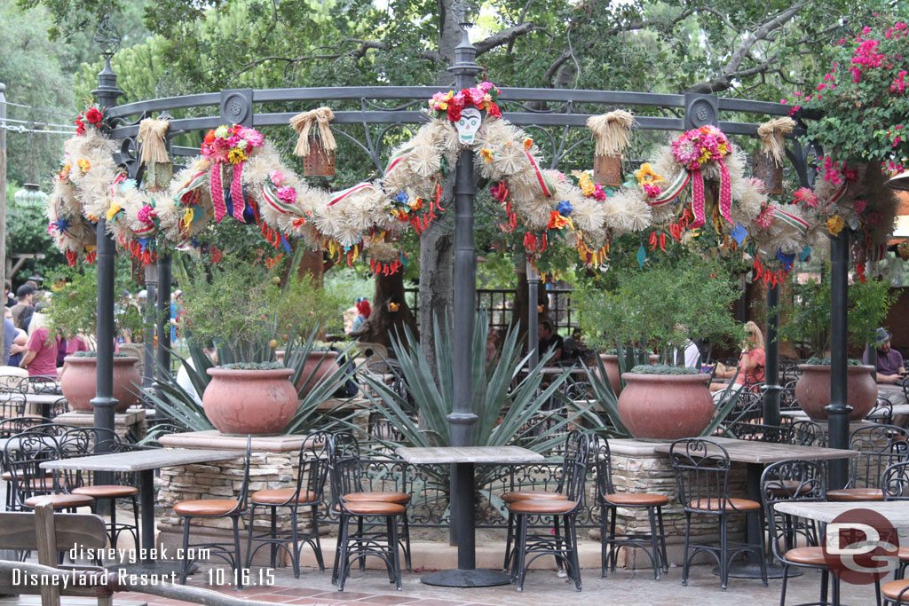 Walking through Frontierland.