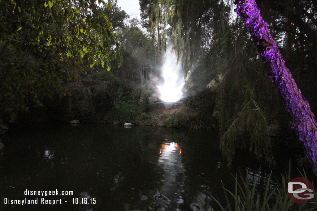 The old tunnel across from Big Thunder.