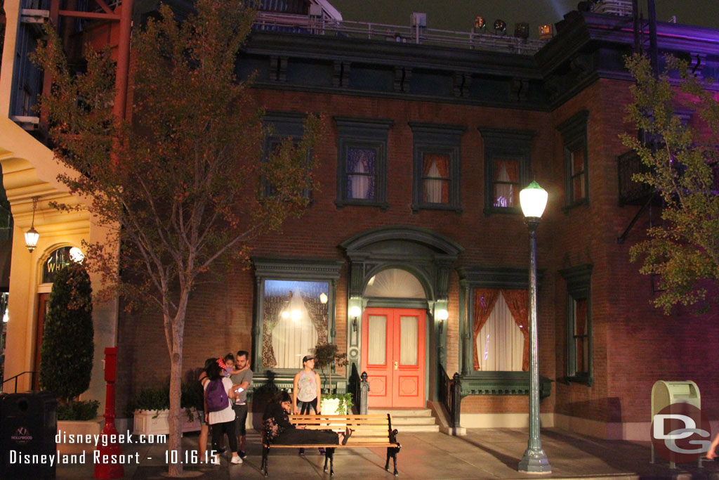 The Monsters University props and photo spot are gone from Sunset Blvd. (This was removed before I left but I did not get a picture of it).