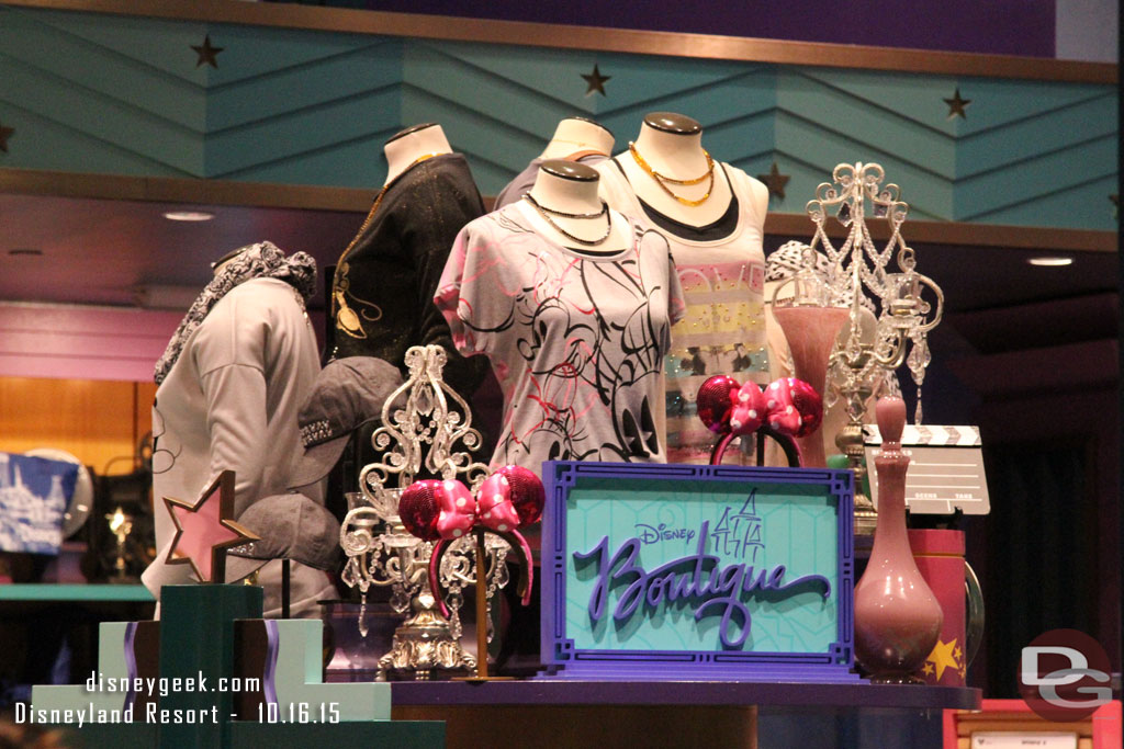 Disney boutique merchandise at Gone Hollywood.