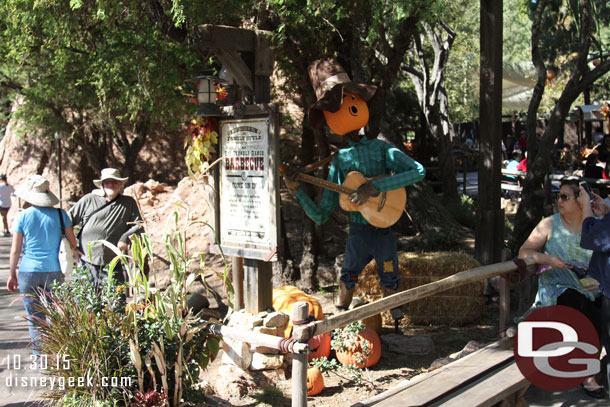 Passing by the Big Thunder BBQ & Ranch