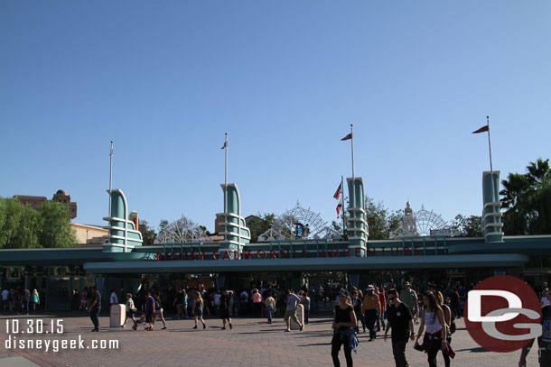 Next stop Disney California Adventure