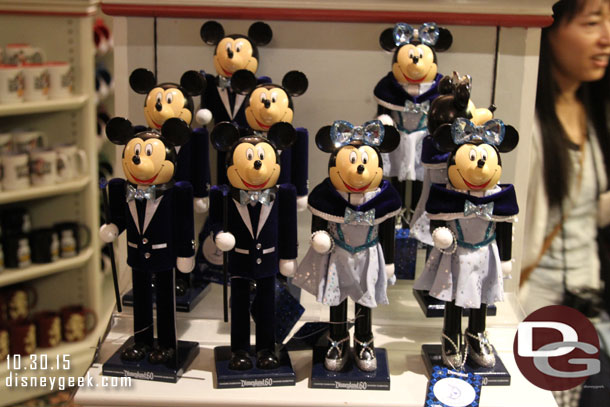 Disneyland 60th nutcrackers