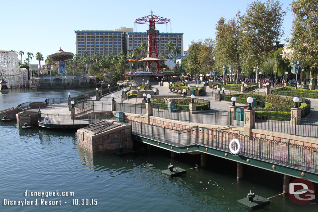 Paradise Park was empty this afternoon