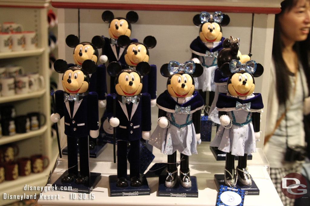 Disneyland 60th nutcrackers