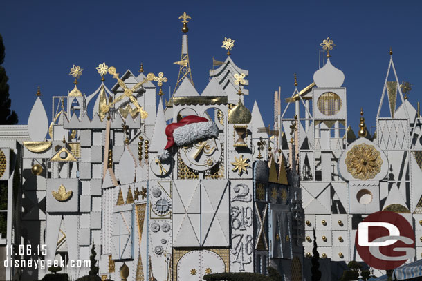 Small World Holiday opened today.