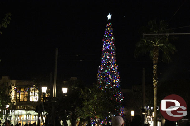 The Buena Vista Street Tree.