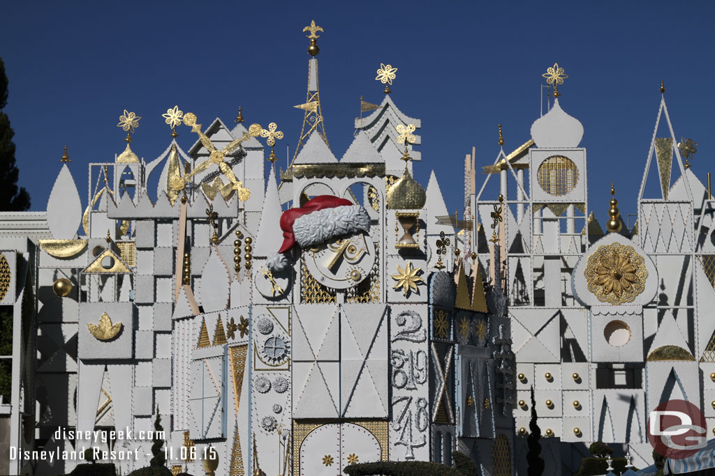 Small World Holiday opened today.