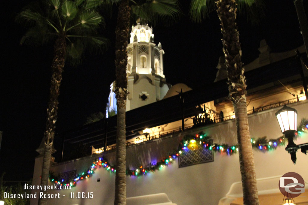 Carthay decorated for the season.