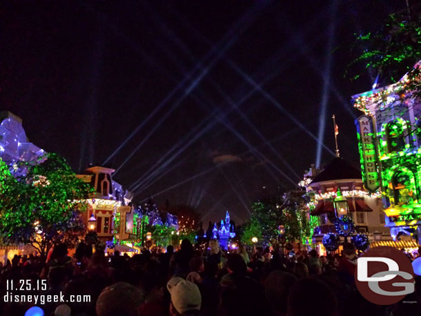 Disneyland Forever opening.