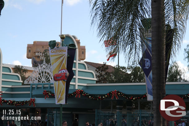 New banners in the Esplanade too.