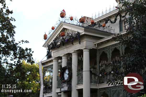 Haunted Mansion Holiday.