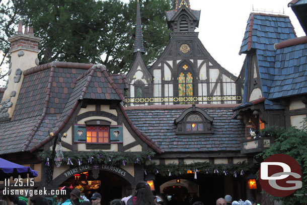 Walking through Fantasy Faire.