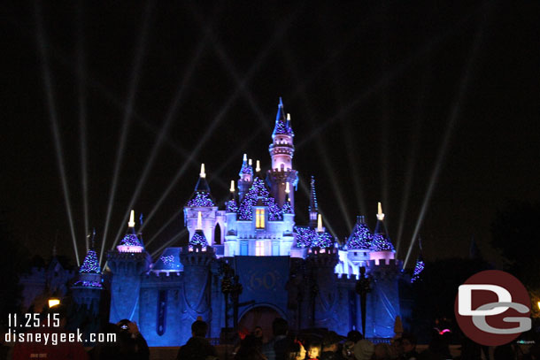 Sleeping Beauty Castle after Disneyland Forever