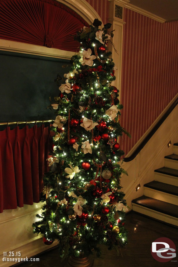 The Golden Horseshoe Christmas Tree