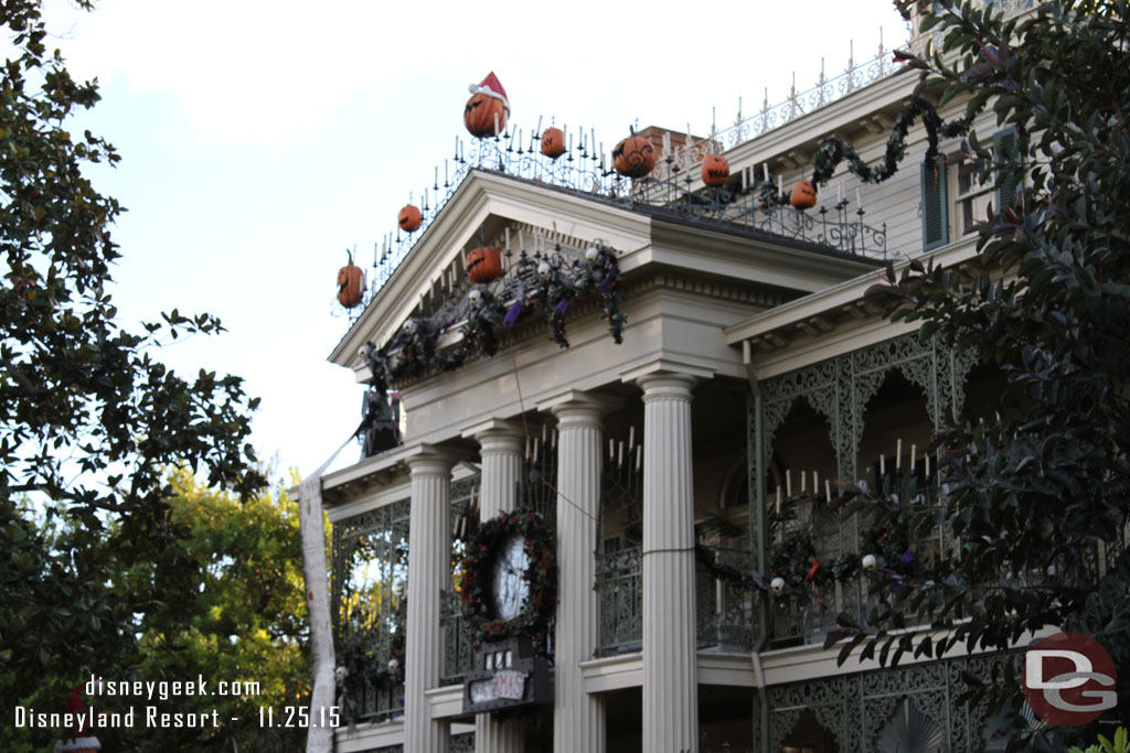 Haunted Mansion Holiday.