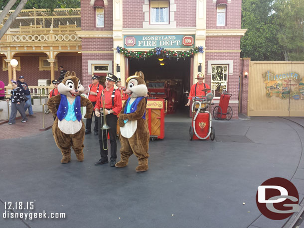 Chip & Dale also joined them.