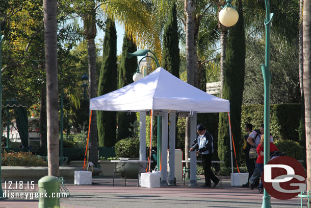 The big news story this week is the addition of metal detectors.  There were several and guests were randomly being selected to walk through them.