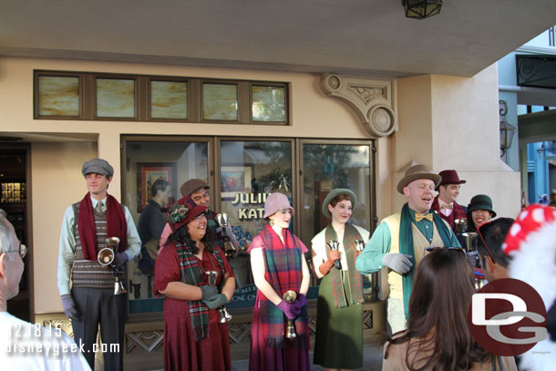 Caught the Happy New Year to close out the Community Bell Ringers set..  did not even hear the Merry Christmas...