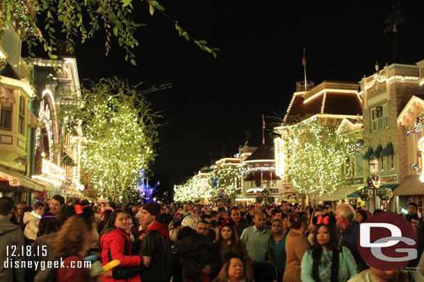 Main Street after Paint the Night.