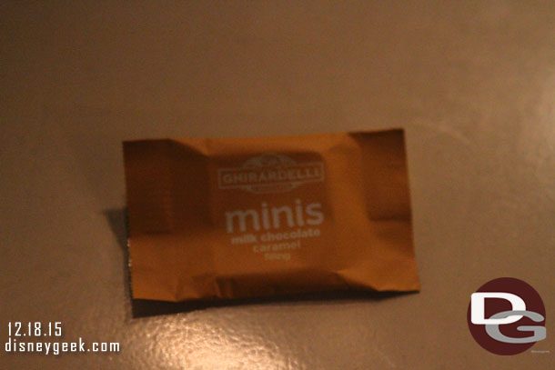 Ghirardelli is passing out Minis still no peppermint bark.