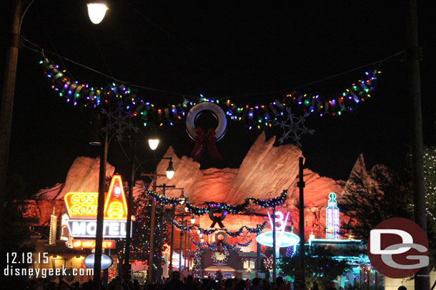 Route 66 in Cars Land