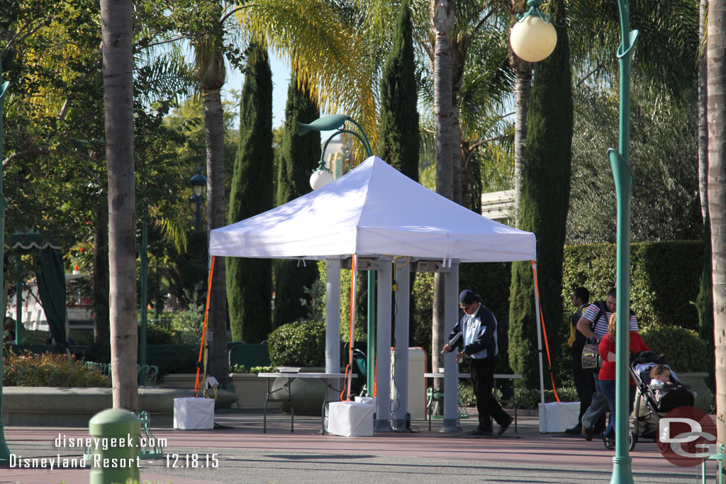 The big news story this week is the addition of metal detectors.  There were several and guests were randomly being selected to walk through them.