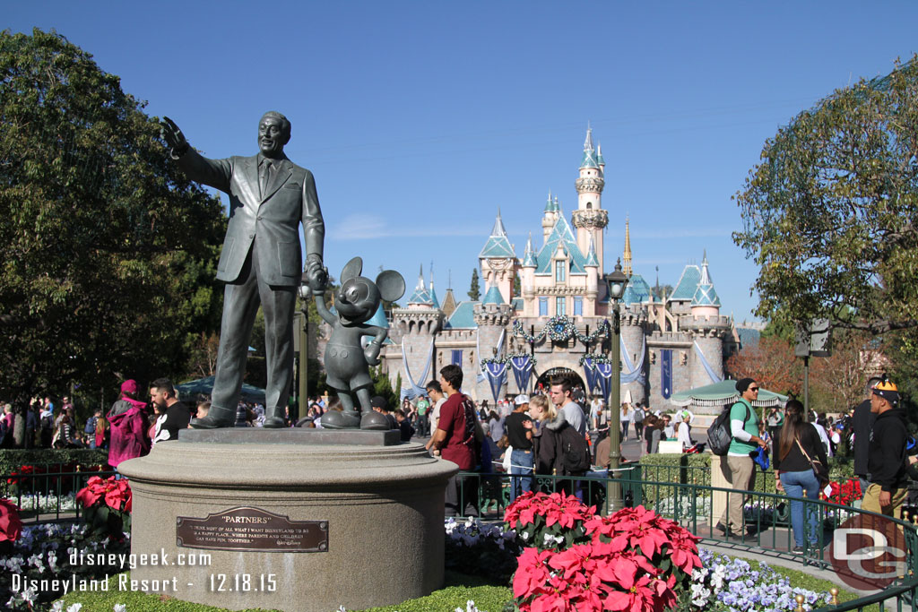 Partners and Sleeping Beauty Castle