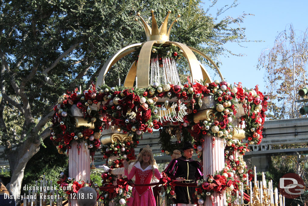 I had to cross the Christmas Fantasy Parade a couple of times but had no real delays.