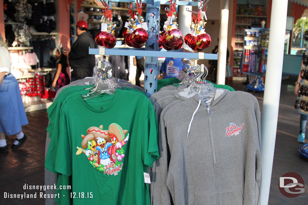 Viva Navidad merchandise at Seaside Souvenirs