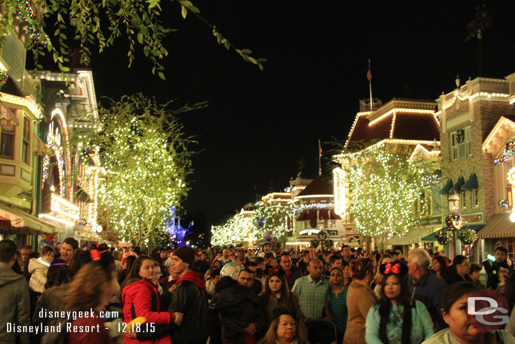 Main Street after Paint the Night.