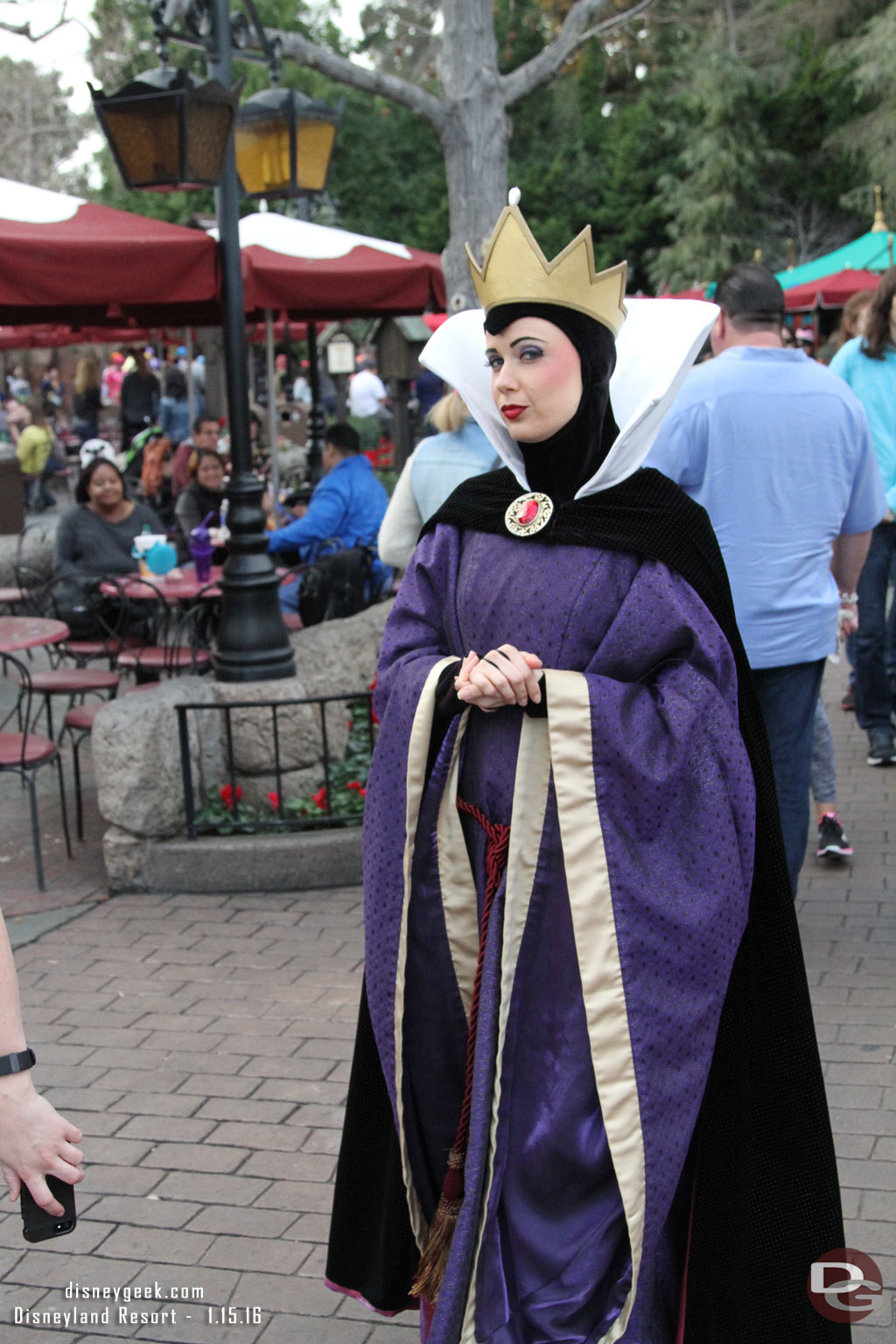 Crossed paths with the Evil Queen