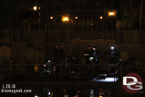 Several techs out working on the Fantasmic center fountain this evening.  Wonder if they are going to start using them for Disneyland Forever again?  Or just normal work going on.  Would be great to see some alternative show use the tech while Fantasmic is dark.