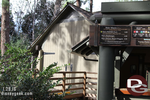 Barn doors have been installed on the tunnel by the Hungry Bear.