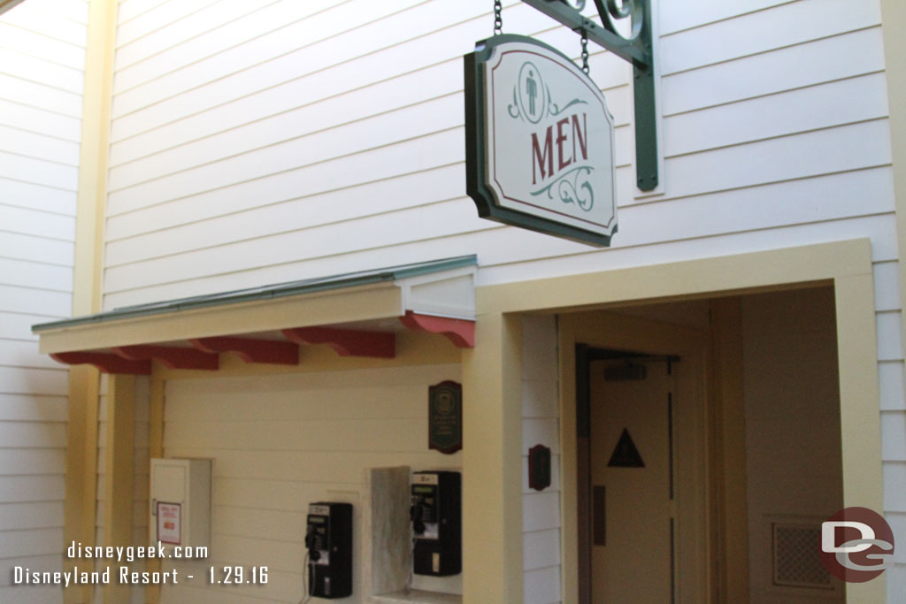 If you are looking for a pay phone there are still a couple in Paradise Gardens near the restrooms.