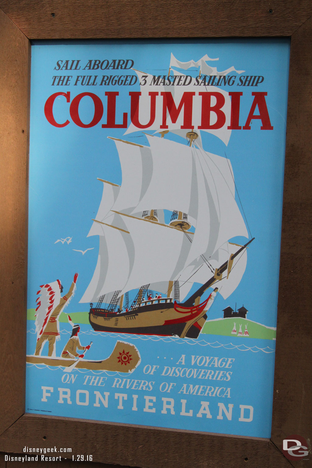 Sailing Ship Columbia