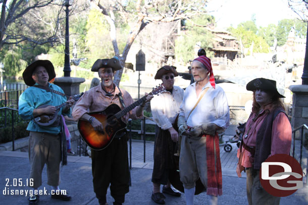 The Bootstrappers were out performing.