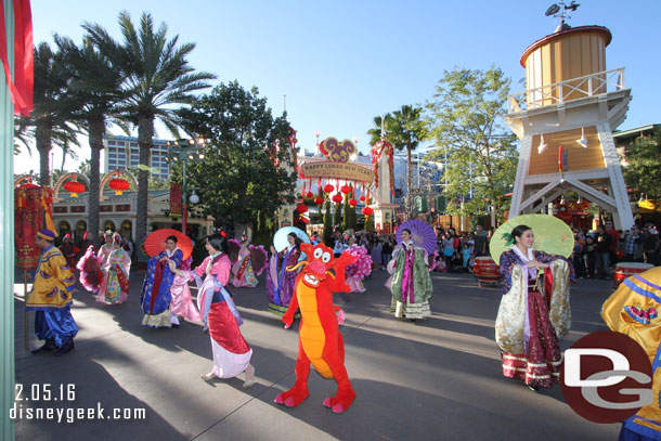 Back to Paradise Gardens for a second pass at the Lunar New Year Procession.