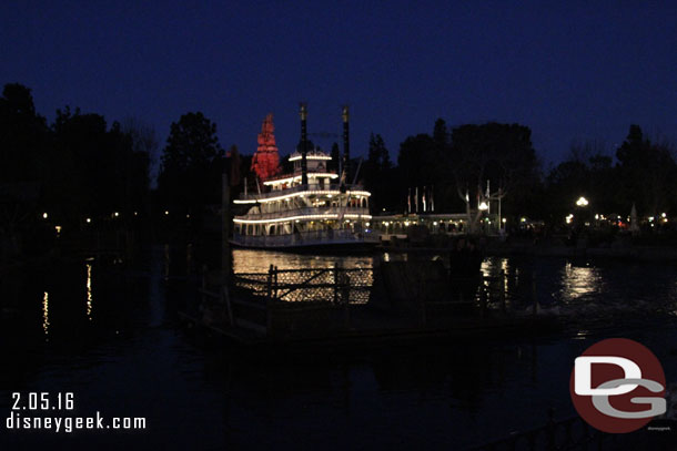 The Mark Twain this evening.