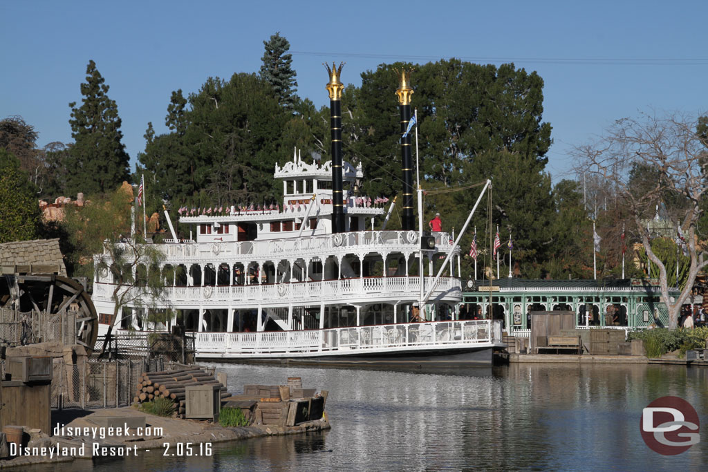 The Rivers of America look about the same.