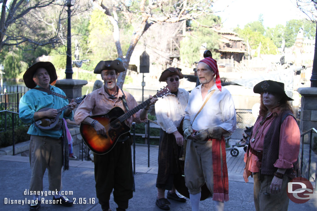 The Bootstrappers were out performing.